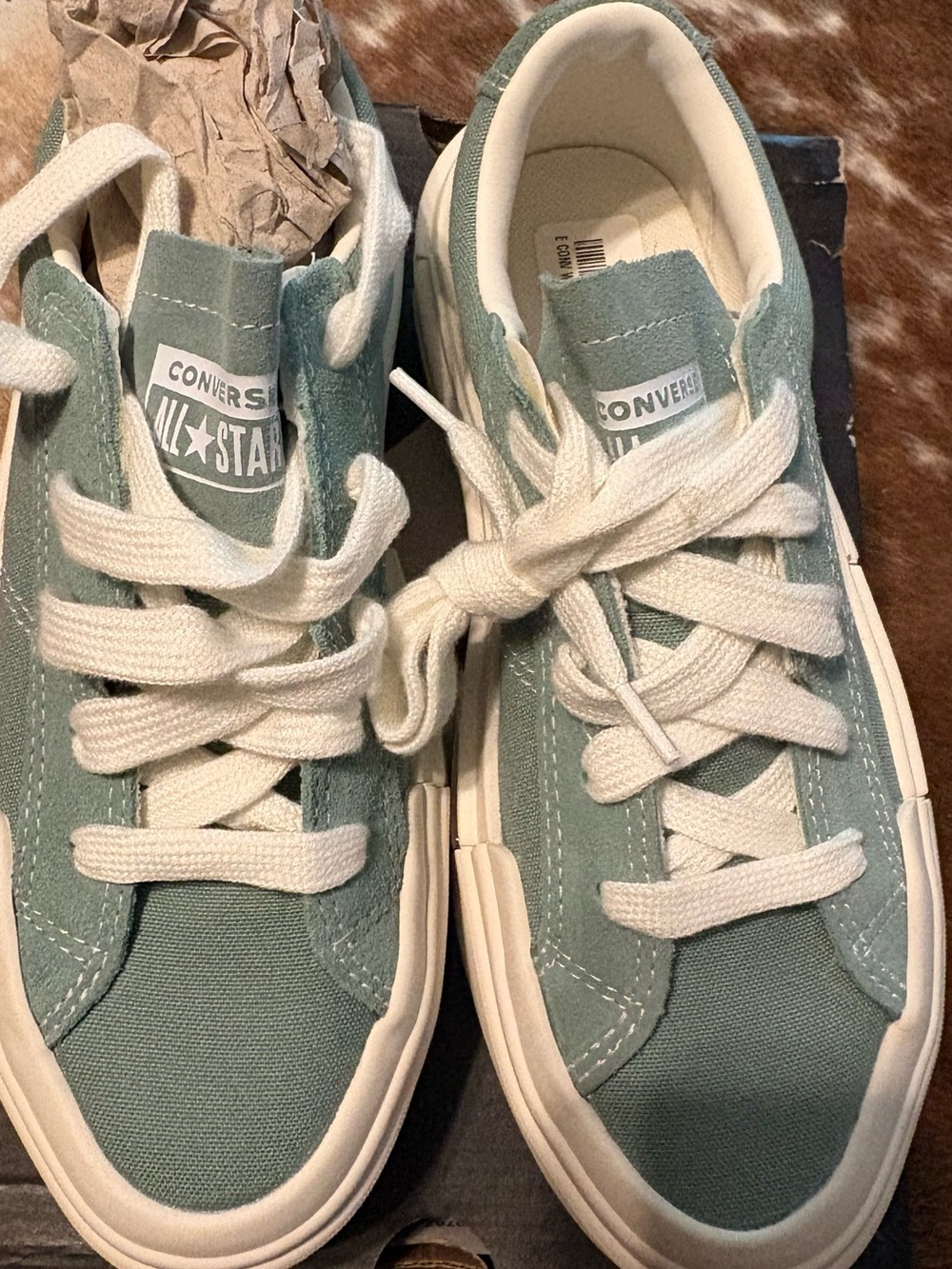Converse platform All Star Low-Top Sneakers in Sage Green